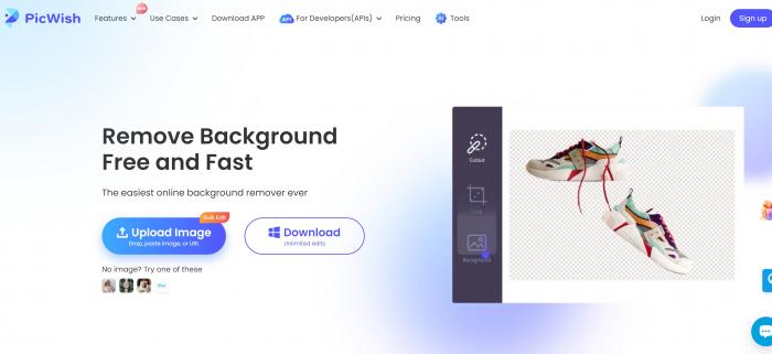 PicWish Background remover