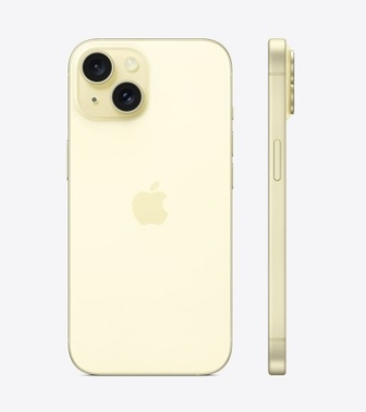 iPhone 15 Color5：Yellow-1