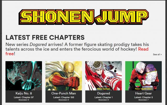 Comick.fun Alternatives 2: Shonen Jump-1