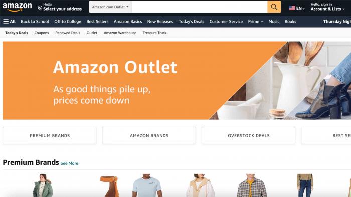 amazon outlet