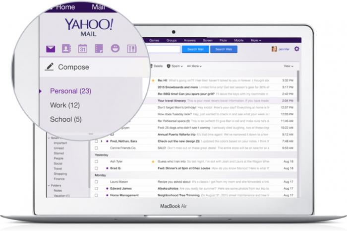yahoo mail login