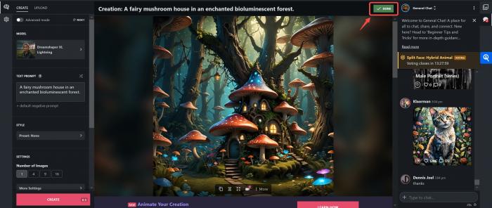 preview the AI art image